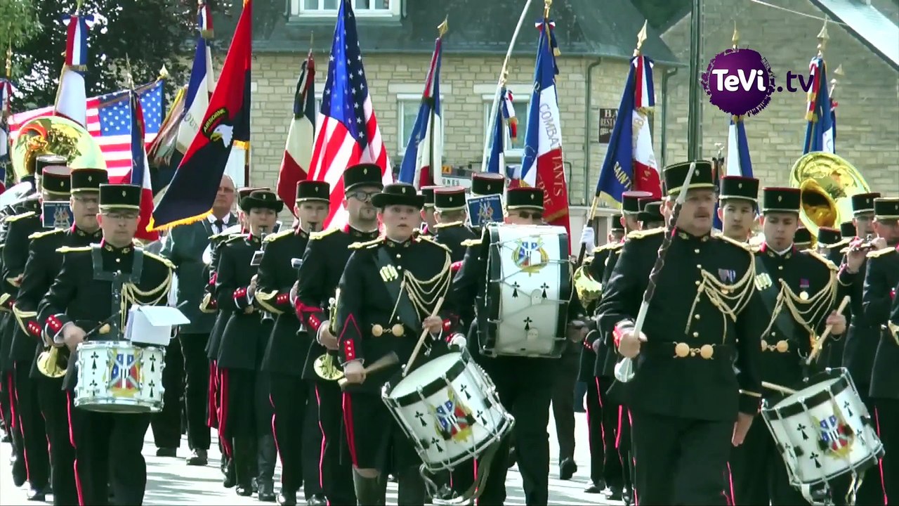 71e Anniversaire du Débarquement à Carentan [TéVi] 15_06_11