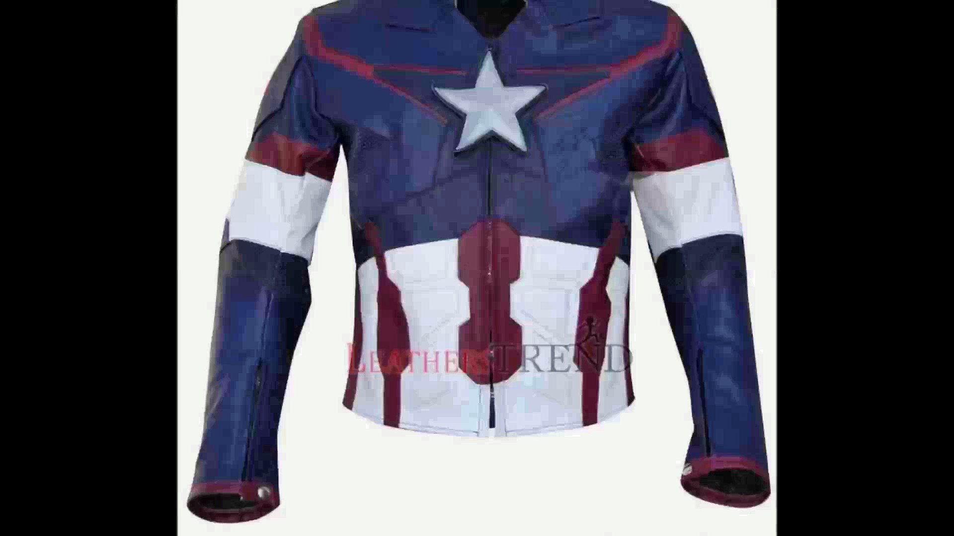 ⁣Captain America Civil War Chris Evans Costume Jacket