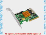 HighPoint 8-Port PCI-Express 2.0 x8 SAS/SATA 6Gb/s non-RAID Controller Components Rocket 2720SGL