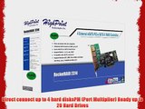 HighPoint RocketRAID 2314 4-Channel PCI-Express x4 SATA 3Gb/s RAID Controller