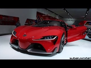 Toyota FT-1 Detailed Look and Discussion: Detroit 2014