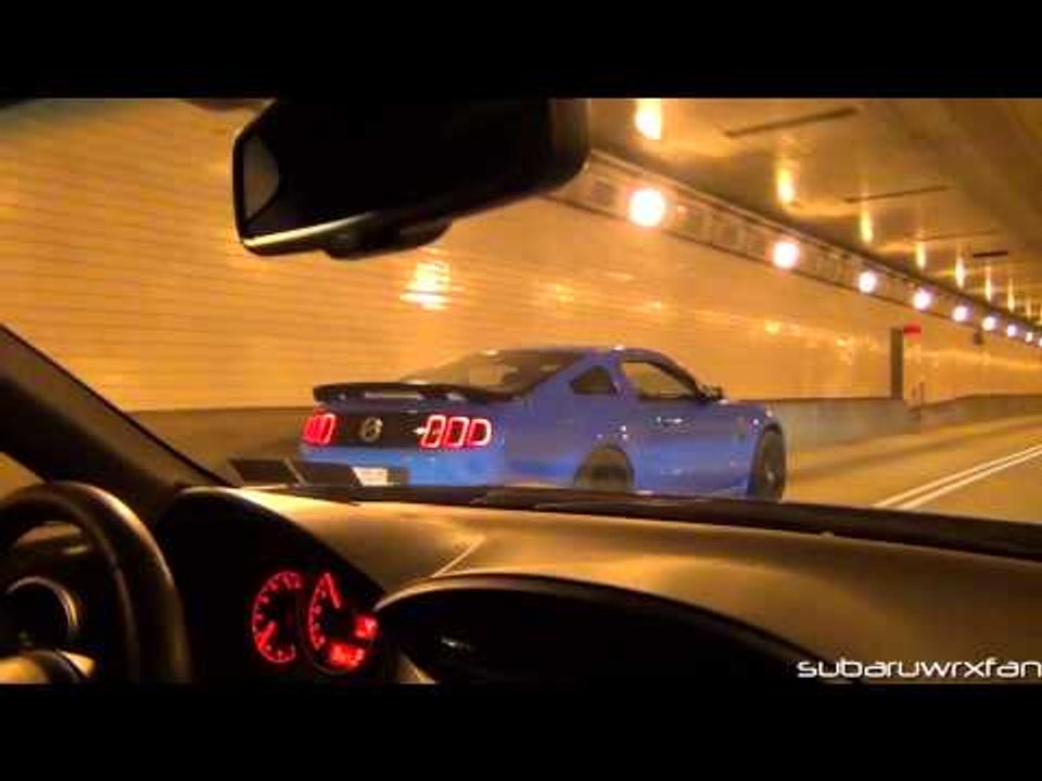 Insanely LOUD Mustang GT Tunnel Acceleration!