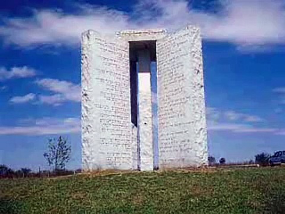 The Georgia Guide Stones NWO America Wake Up