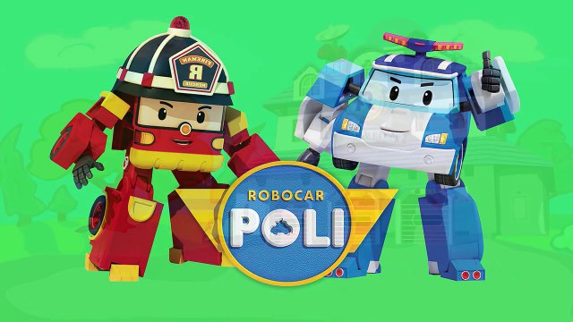 Робокар Поли мультик для детей Сборка Поли - Robocar Poli Construction game Cartoon for kids