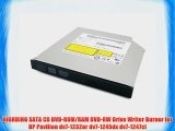 HIGHDING SATA CD DVD-ROM/RAM DVD-RW Drive Writer Burner for HP Pavilion dv7-1232nr dv7-1245dx