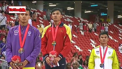 Lê Trọng Hinh có lần đầu tiên nhận HCV SEA Games
