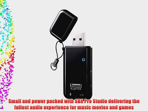 Creative Sound Blaster X-Fi Go! Pro USB Audio System with SBX SB1290