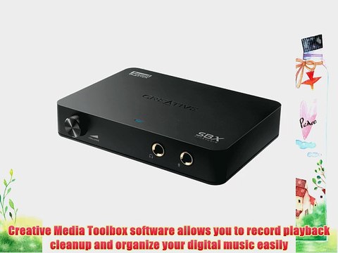 Creative Sound Blaster X-Fi HD USB Audio System with Phono Preamp