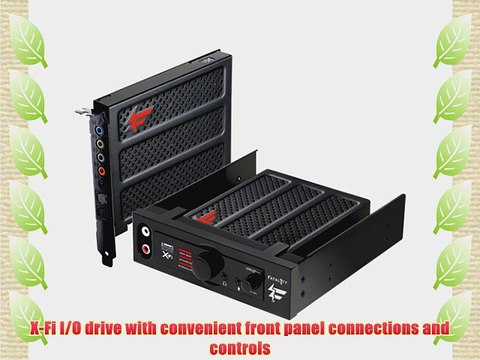 PCI Express Sound Blaster X-Fi Titanium Fatal1ty Champion Series