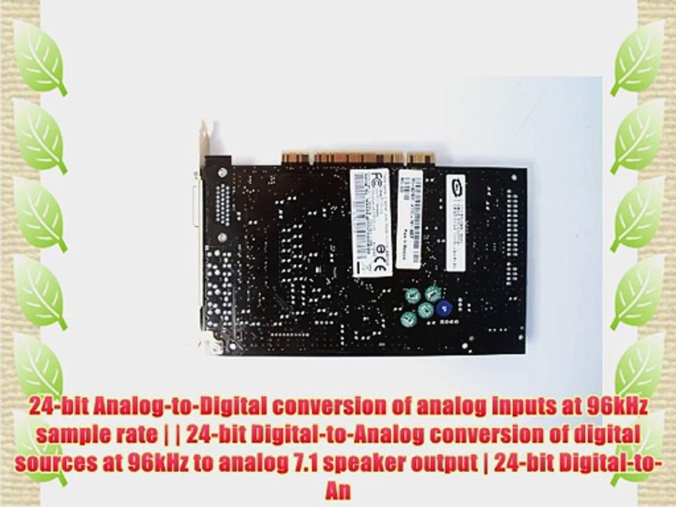 Genuine Dell CT602 Creative Labs Sound Blaster X-Fi XtremeMusic 7.1-CH SB0460 PCI Audio Sound
