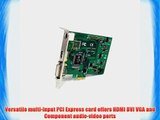 StarTech.com PCI Express HD Video Capture Card 1080p - HDMI/DVI/VGA/Component TV Tuners/Video