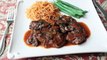 Beef Medallions with Caramelized Tomato Mushroom Pan Sauce - Beef Tenderion Medallions