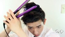 THEHAIR  Korean Men's Wavy Hairstyle Tutorial | makeup style korea for man