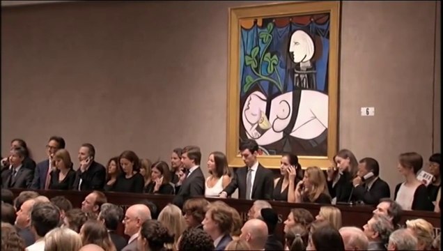 Enchère record : tableau de Pablo Picasso Nu au plateau de Sculpteur acheté pour 100,000,000 $
