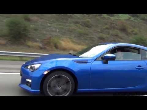 Highway Accelerations in my Subaru BRZ with SRT Exhaust!