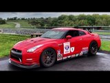 TopSpeed Motorsports GT-R Flybys at One Lap of America 2013 at Pitt Race