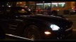 Black Mercedes-Benz SLS AMG Rolling Shot