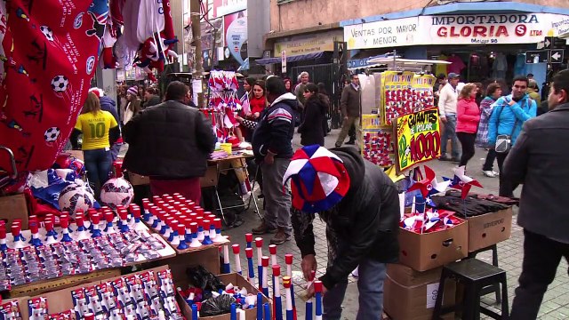 Hinchas chilenos, listos para Copa América
