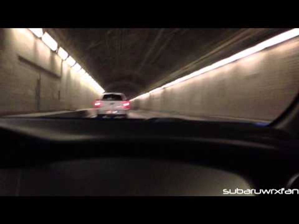 BRZ Tunnel Run: 2nd Gear Pulls! SRT Exhaust Sound!