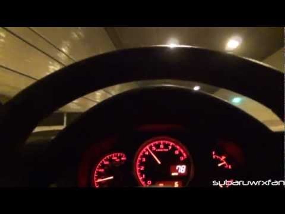 Quick Tunnel Run in my BRZ with SRT Exhaust!