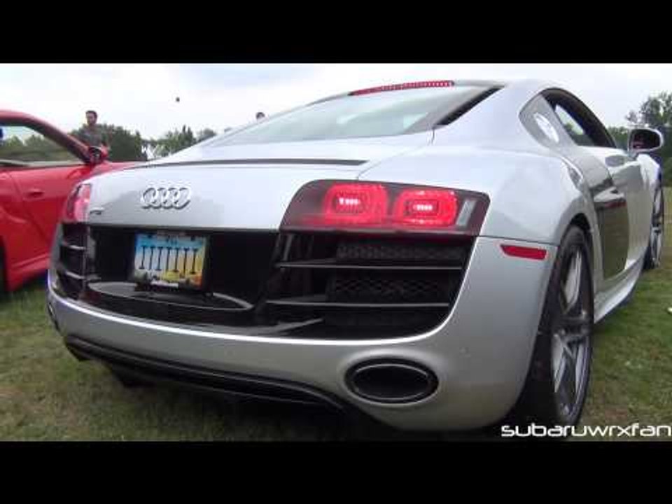 Audi R8 V10 Loud Startup and Revs!
