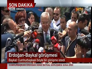 Deniz Baykal'dan -koalisyon- açıklaması -