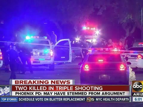Two killed in Phoenix triple shooting
