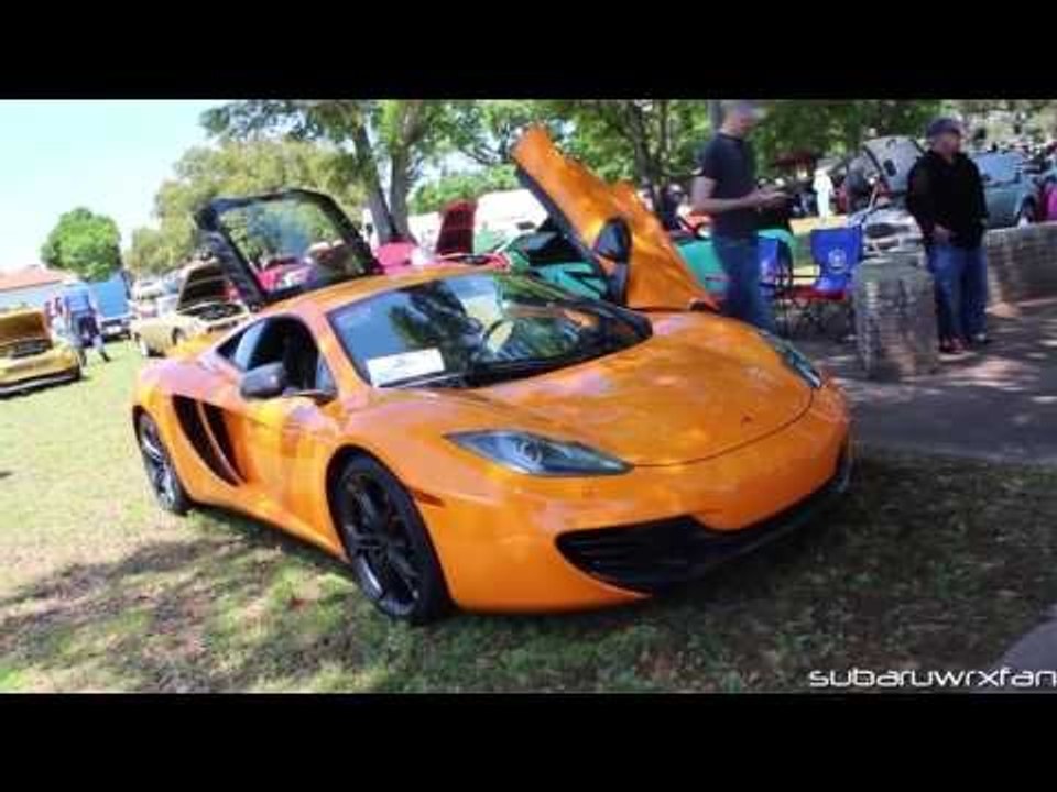 Orange McLaren MP4-12C