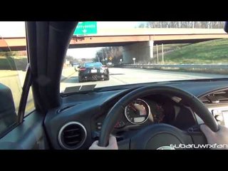 Highway Cruising in BRZ with Lambos, LFA, GT3 and BMWs!