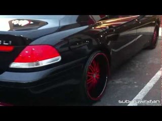 "Baller" Alpina 760Li on Big Rims!