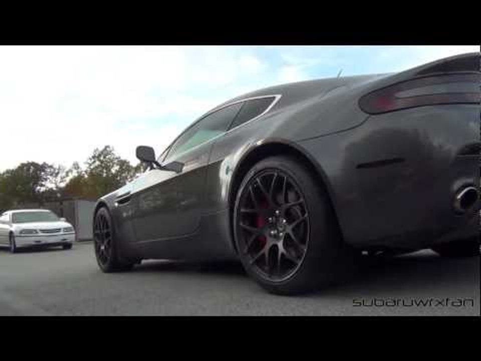 SUPERCHARGED Aston Martin V8 Vantage!