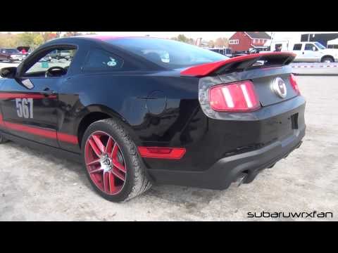 Ford Mustang Boss 302 Laguna Seca Track Flybys!