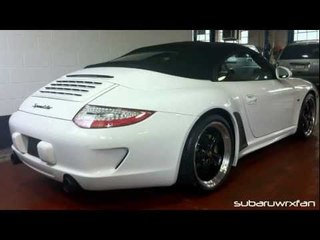 Revving a Porsche 911 Speedster! + Walkaround