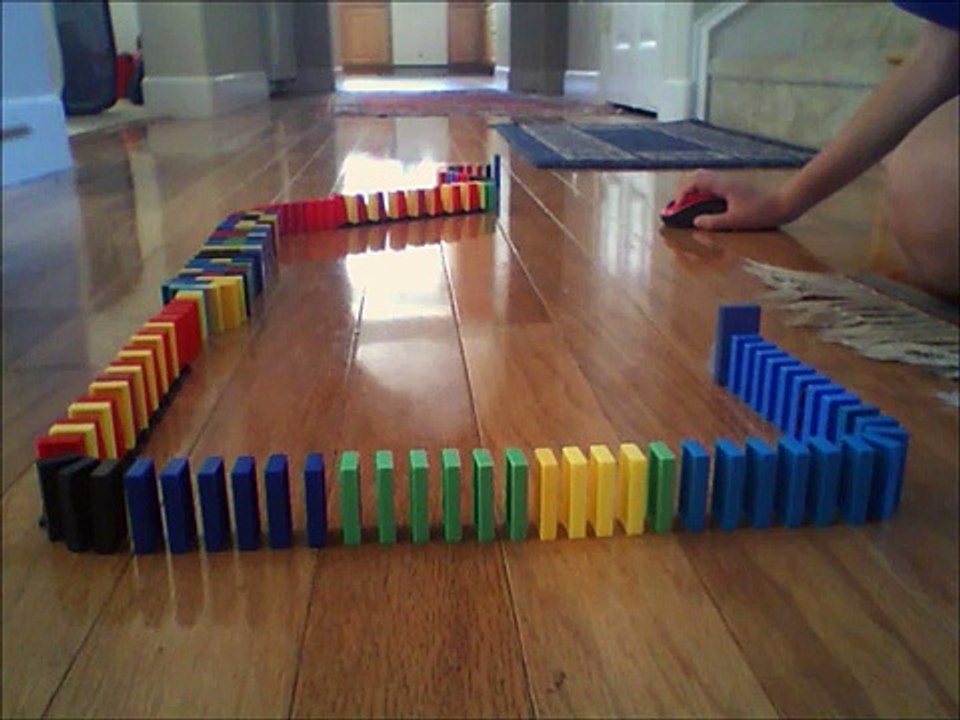Domino Rally 6 (2 new domino tricks)