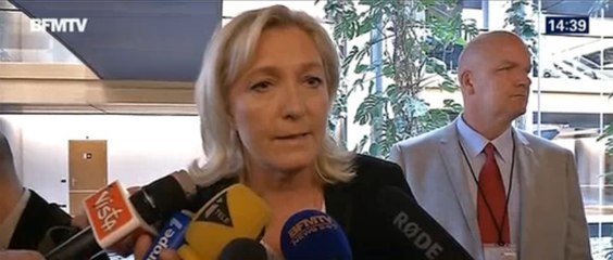 Marine Le Pen : Valls à Berlin, cette «gigantesque bourde»
