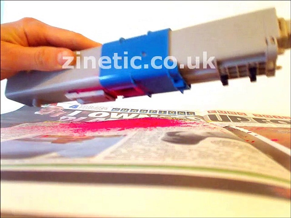 OKI MC362DN toner refill instructions