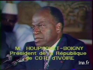 FHB au Sommet Franco Africain de versailles 1974