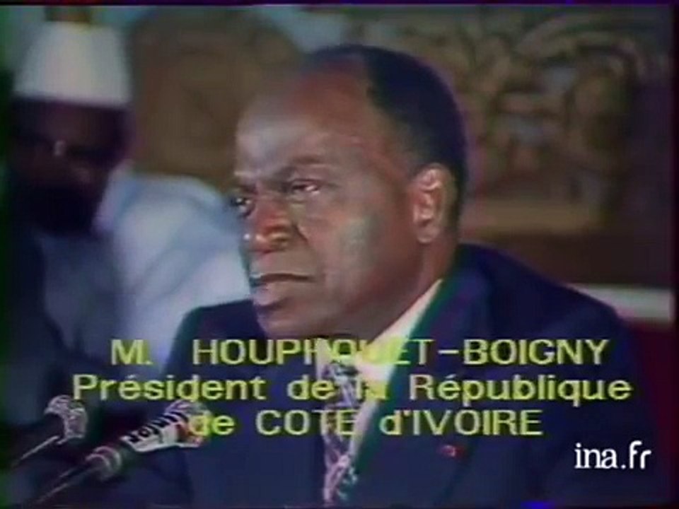 FHB au Sommet Franco Africain de versailles 1974