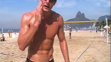 Beach Volleyball Canada vs Japan in Brazil (Training)