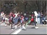 Boston Marathon 08 Elite Runners' Technique