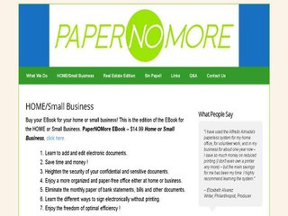 Papernomore 100% Paperless Office System