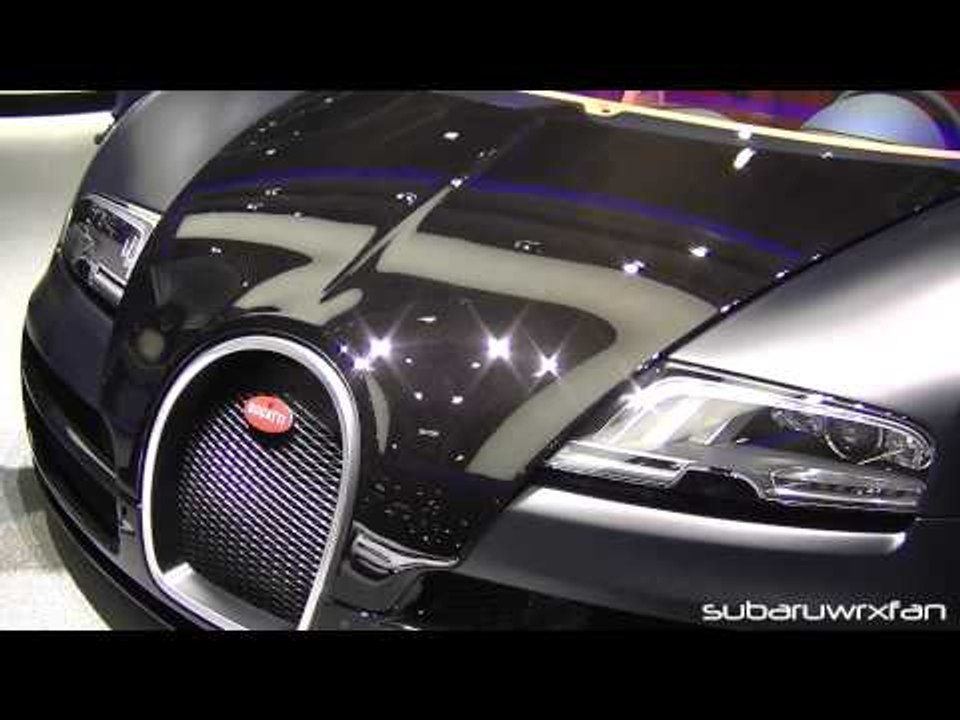 Bugatti Veyron Super Sport! Details+Walkaround! Geneva 2011