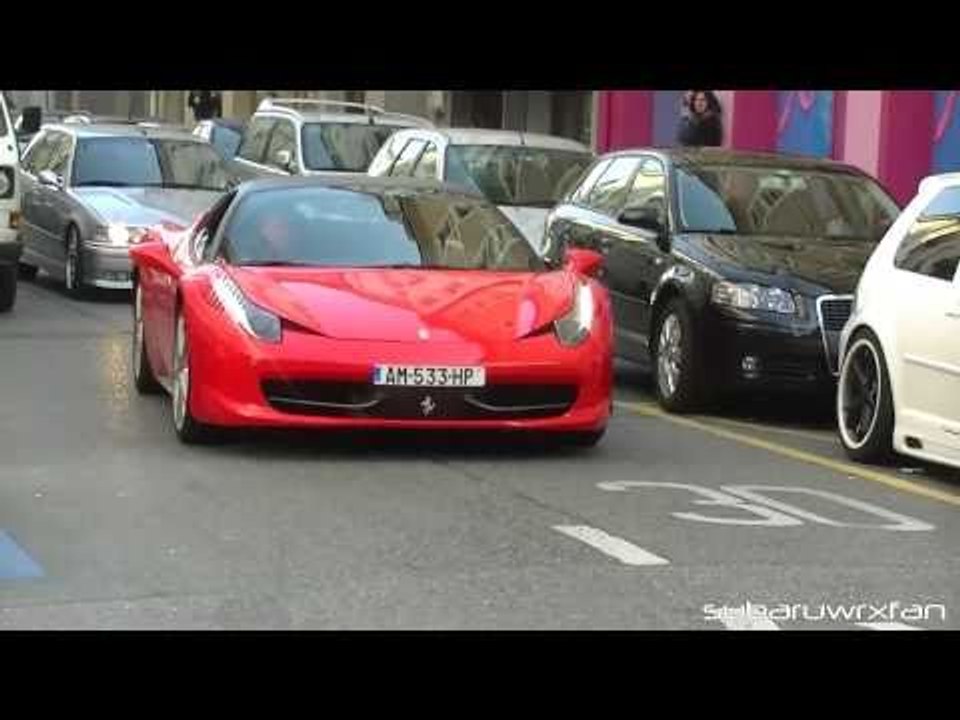 Ferrari 458 Italia Revving and Accelerations