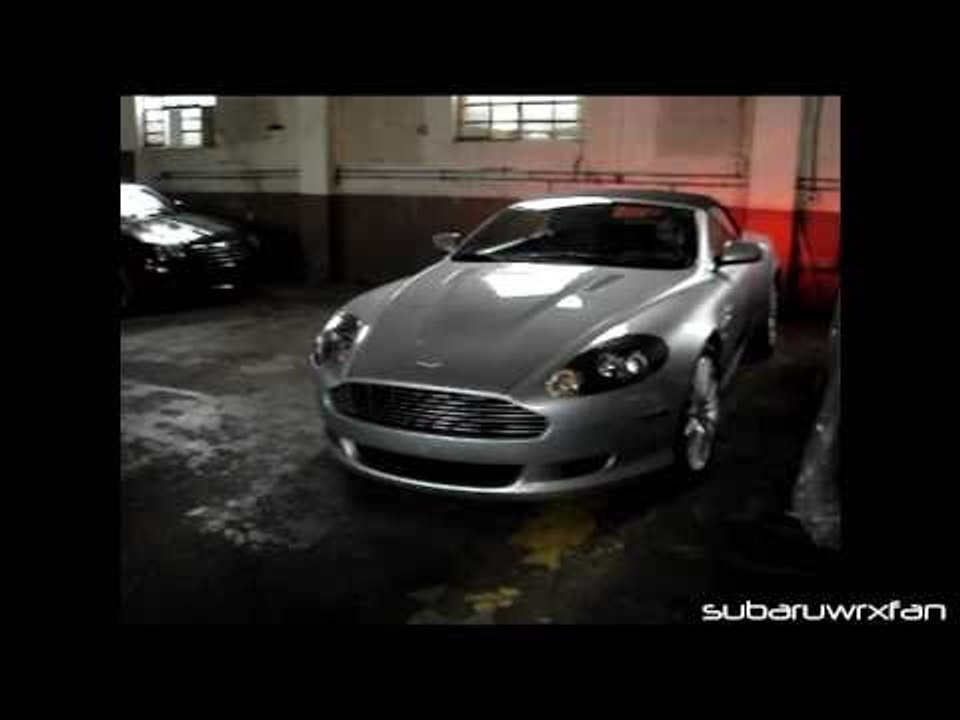 Aston Martin DB9 Volante- Great sounds!