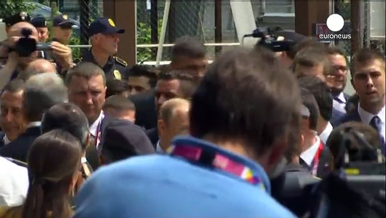 Putin in italien bei renzi, franziskus, berlusconi