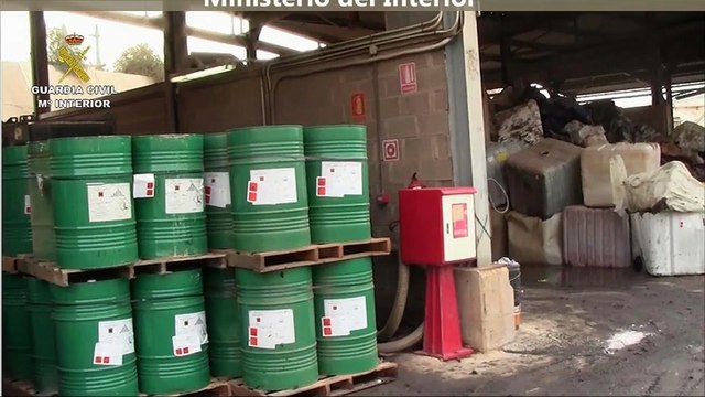 Guardia Civil de Murcia descubre trama de residuos tóxicos y peligrosos