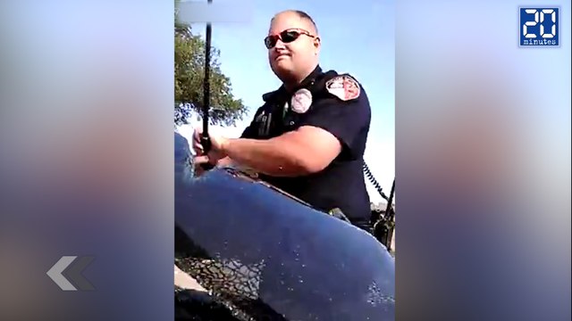 Un policier casse la vitre d’un conducteur peu coopératif - Le Rewind du mercredi 10 Juin 2015