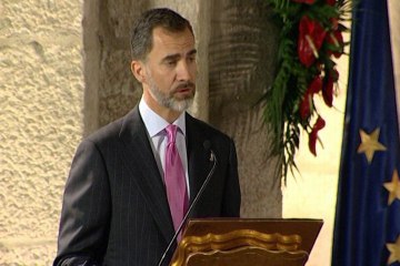 Homenaje a los Reyes de Navarra