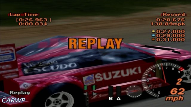 Gran Turismo 2 60 FPS IA-5 Suzuki Escudo Pikes Peak Version 981 cv @ Técnicas de Rally em Hill Climbing