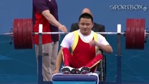 498 lbs Raw Bench @ 148 - Lei Liu (226@67.5kgs) (All-Time Raw WR)